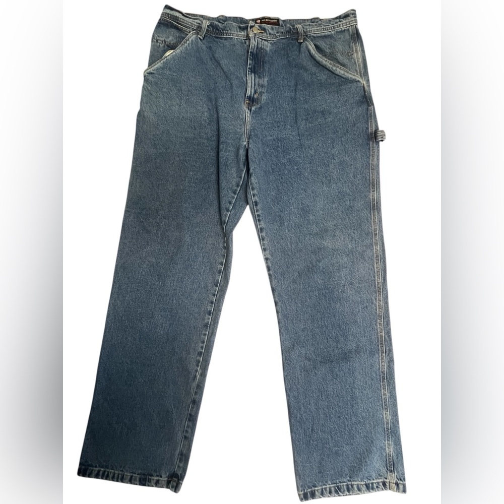 Vintage Polo Ralph Lauren Carpenter Jeans 42x36 Tall Long Workwear Utility
